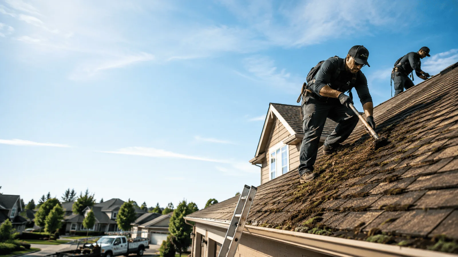 Roof Moss Removal in Deer River, MN near me